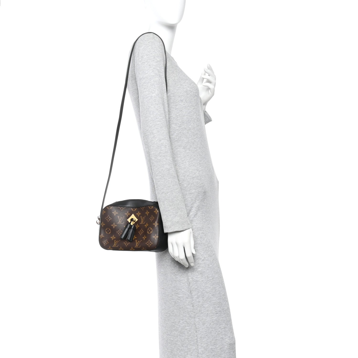 Louis Vuitton Monogram Saintonge Black