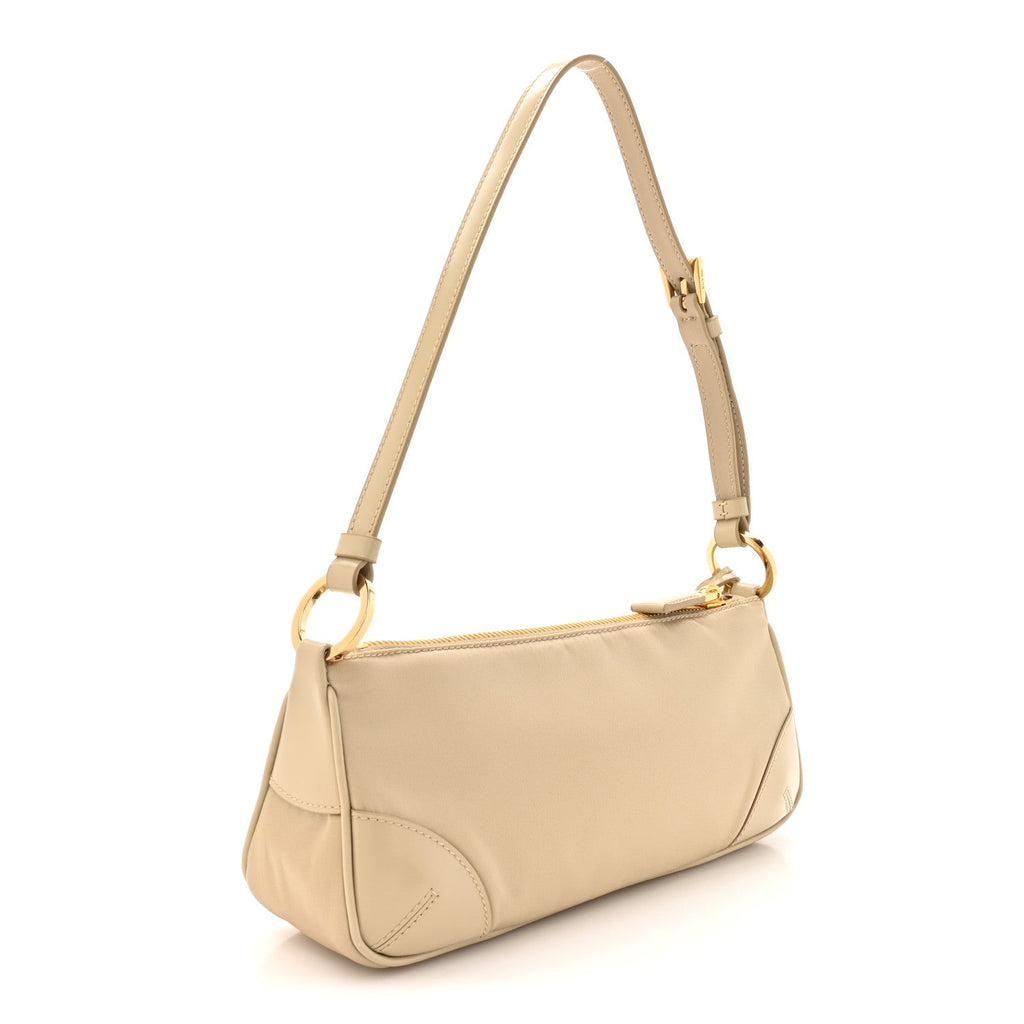Prada Re-Nylon Spazzolato Re-Edition 2002 Shoulder Bag Deserto