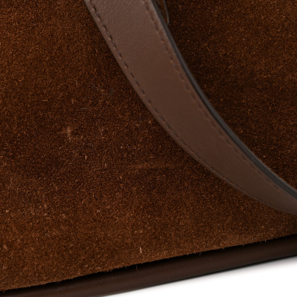 Prada Scamosciato Darling Shoulder Bag Cacao