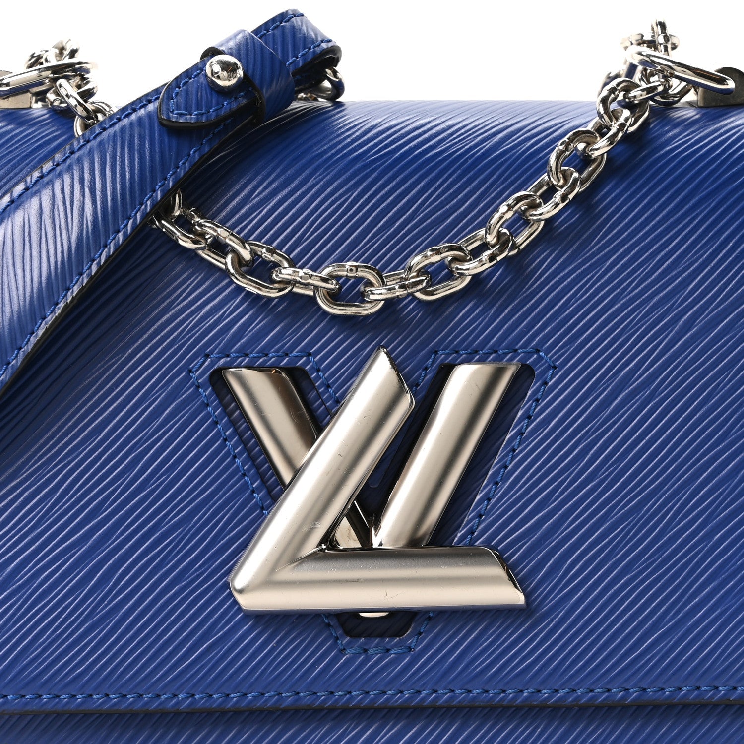Louis Vuitton Epi Twist Shoulder Bag PM Blueberry