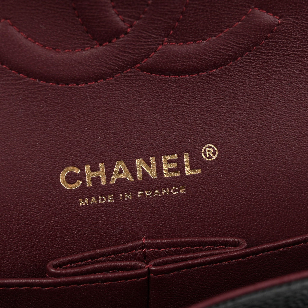 Chanel Caviar Quilted Medium Double Flap Black