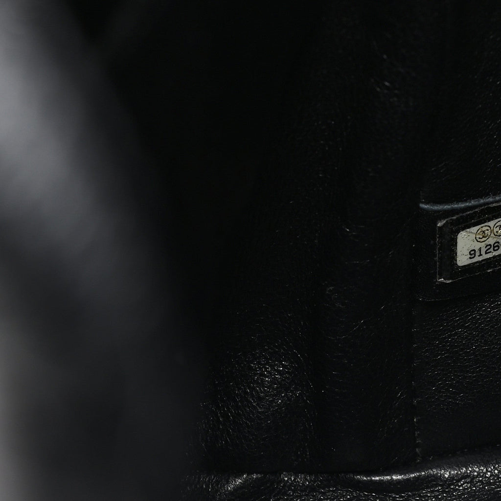 Chanel Caviar Quilted Medallion Tote Black