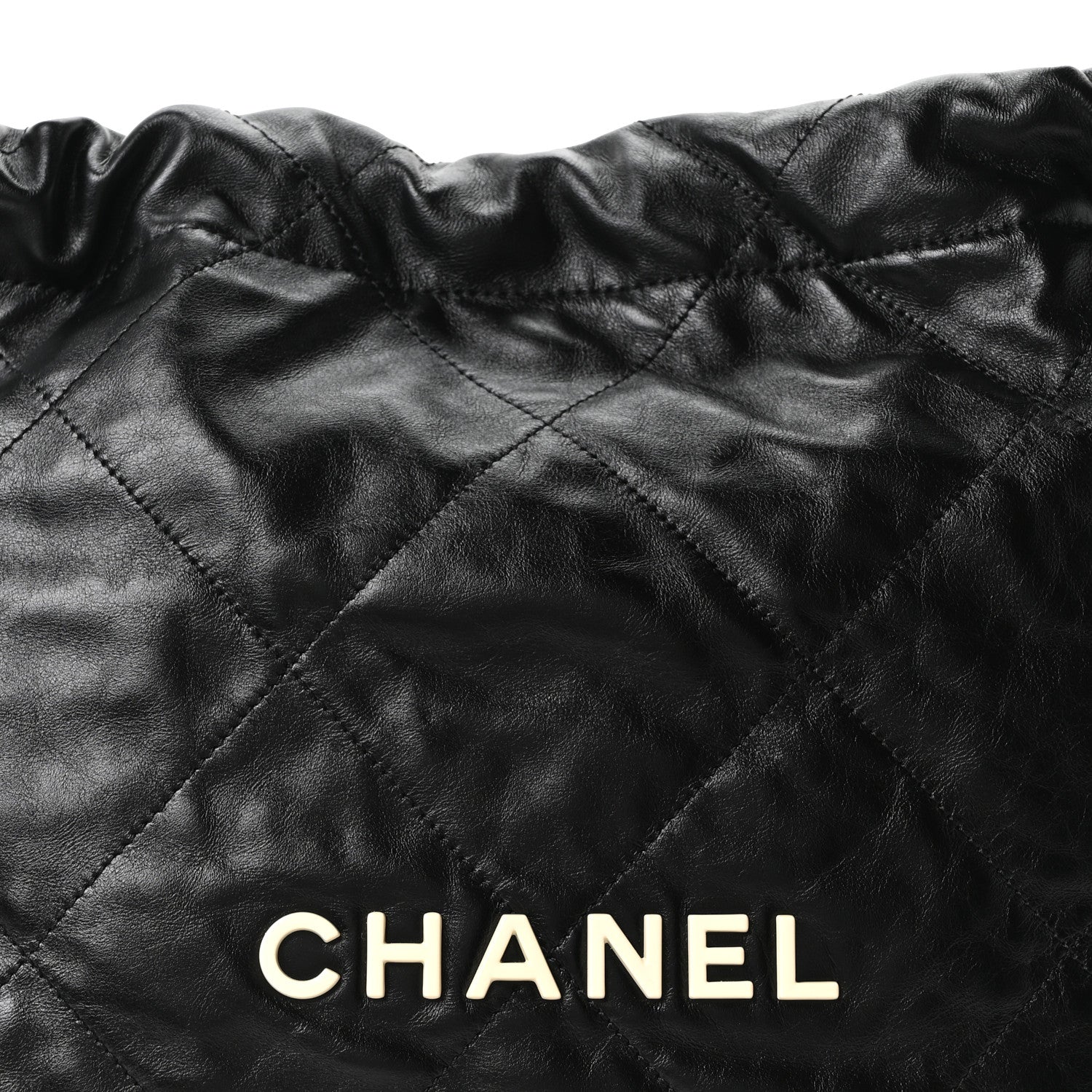 Chanel Calfskin Quilted Small Chanel 22 Black
