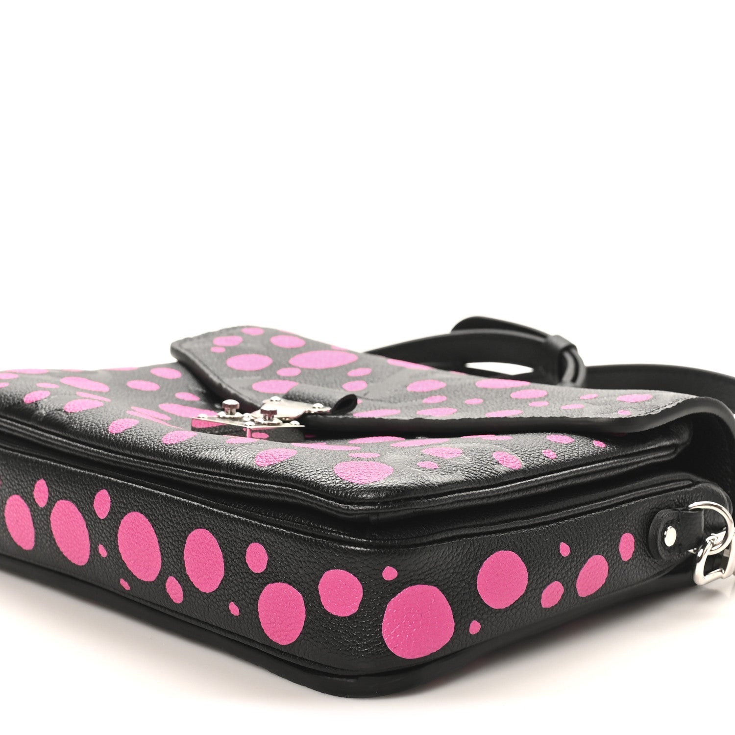 Louis Vuitton LV x YK Empreinte Monogram Giant Pochette Metis Black Fuchsia
