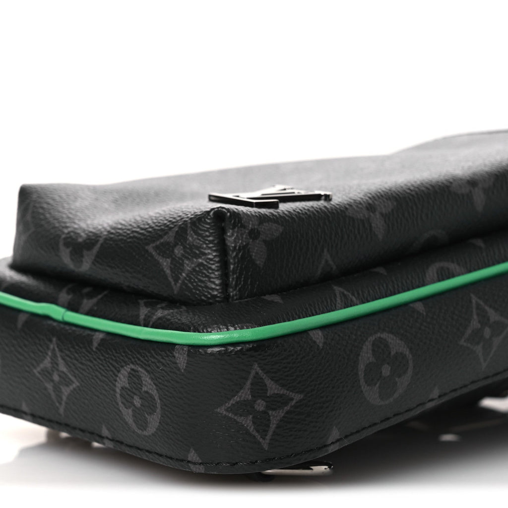 Louis Vuitton Monogram Eclipse Avenue Slingbag PM  Bamboo Green