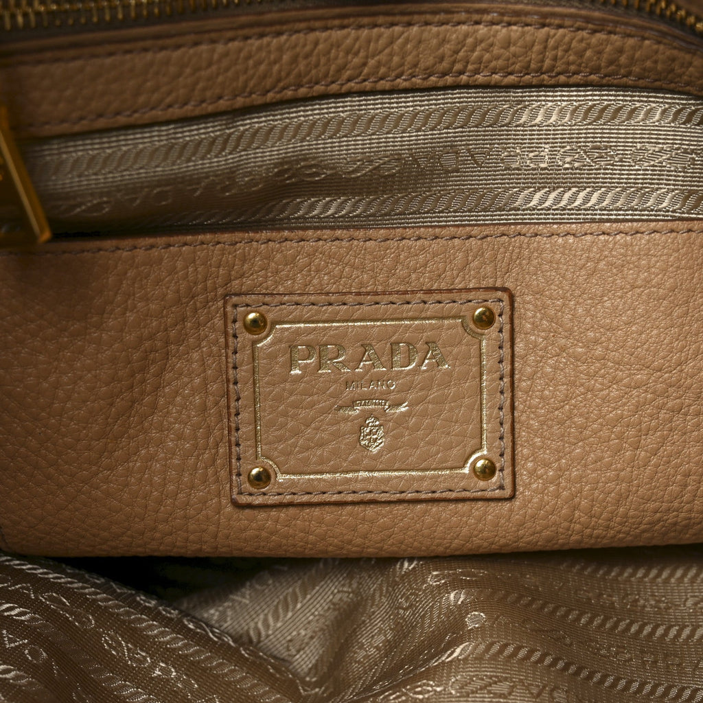 Prada Vitello Daino Tote Sughero