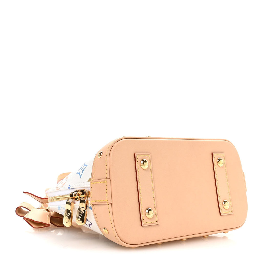 Louis Vuitton LV x TM Monogram Multicolor Alma BB White