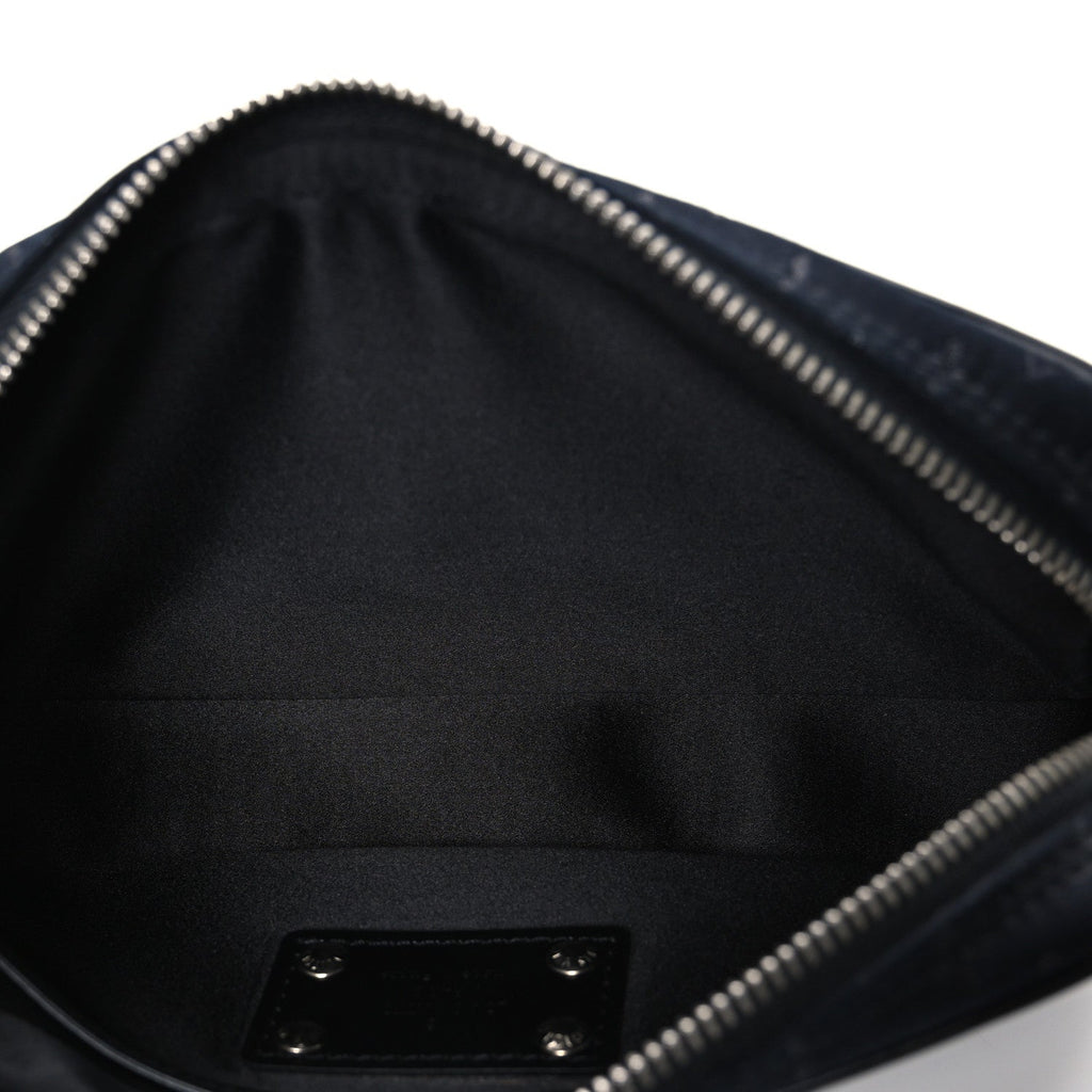 Louis Vuitton Satin Mini Monogram Conte De Fees Pochette Black