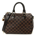 Louis Vuitton Damier Ebene Speedy Bandouliere 25