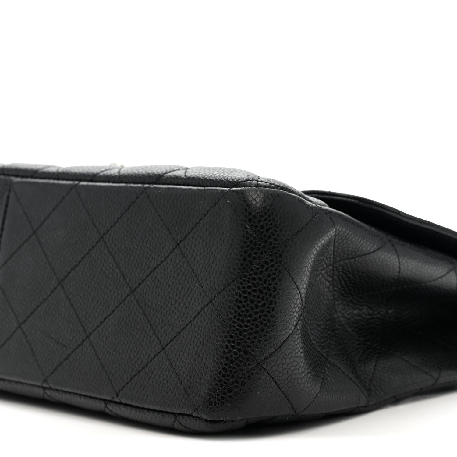 Chanel Caviar Quilted Jumbo Single Flap Black