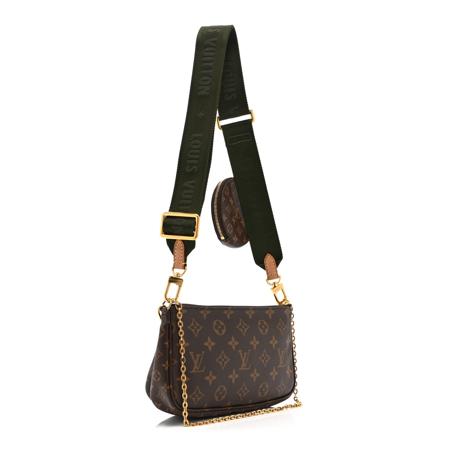 Louis Vuitton Monogram Multi Pochette Accessories Kaki
