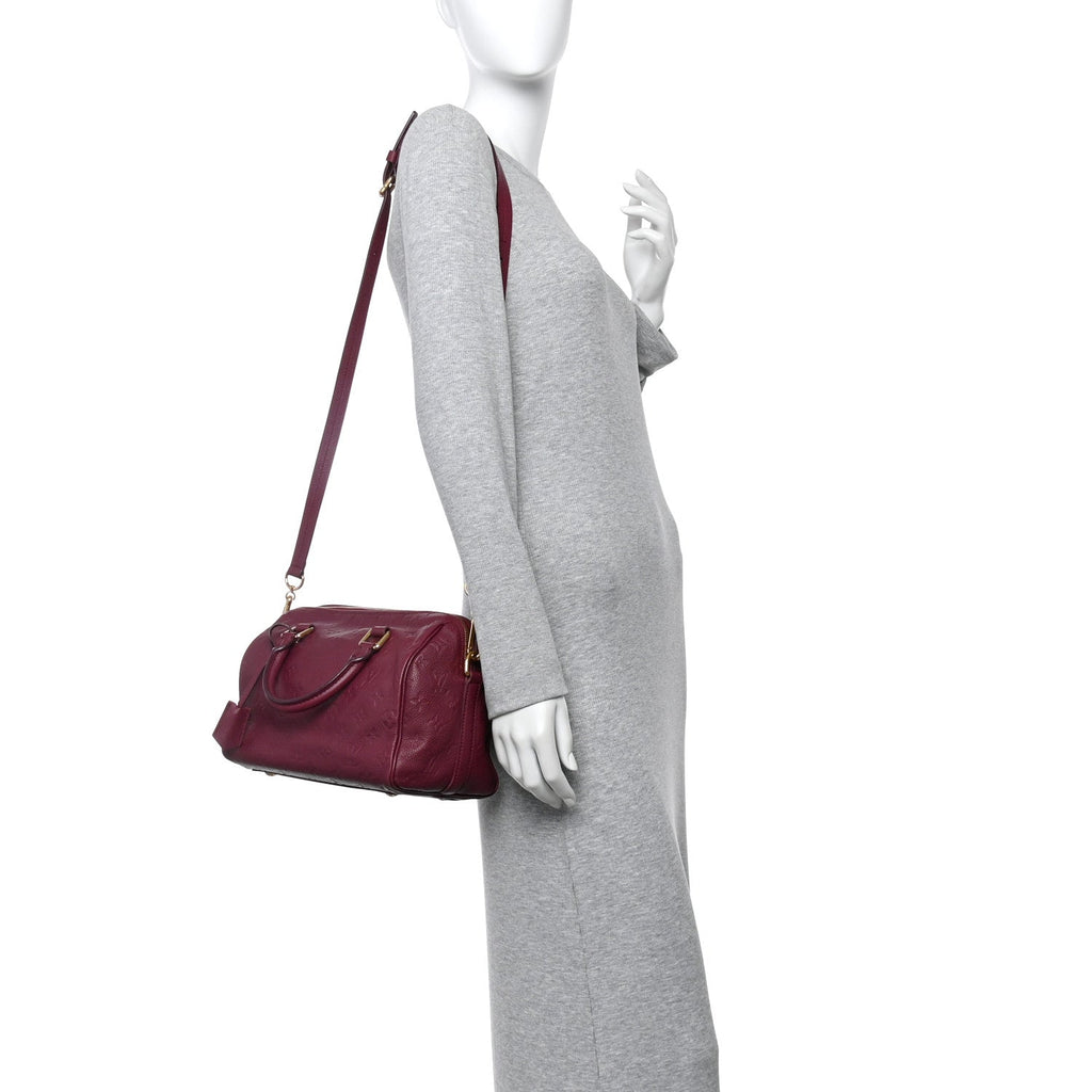 Louis Vuitton Empreinte Speedy Bandouliere 25 Aurore