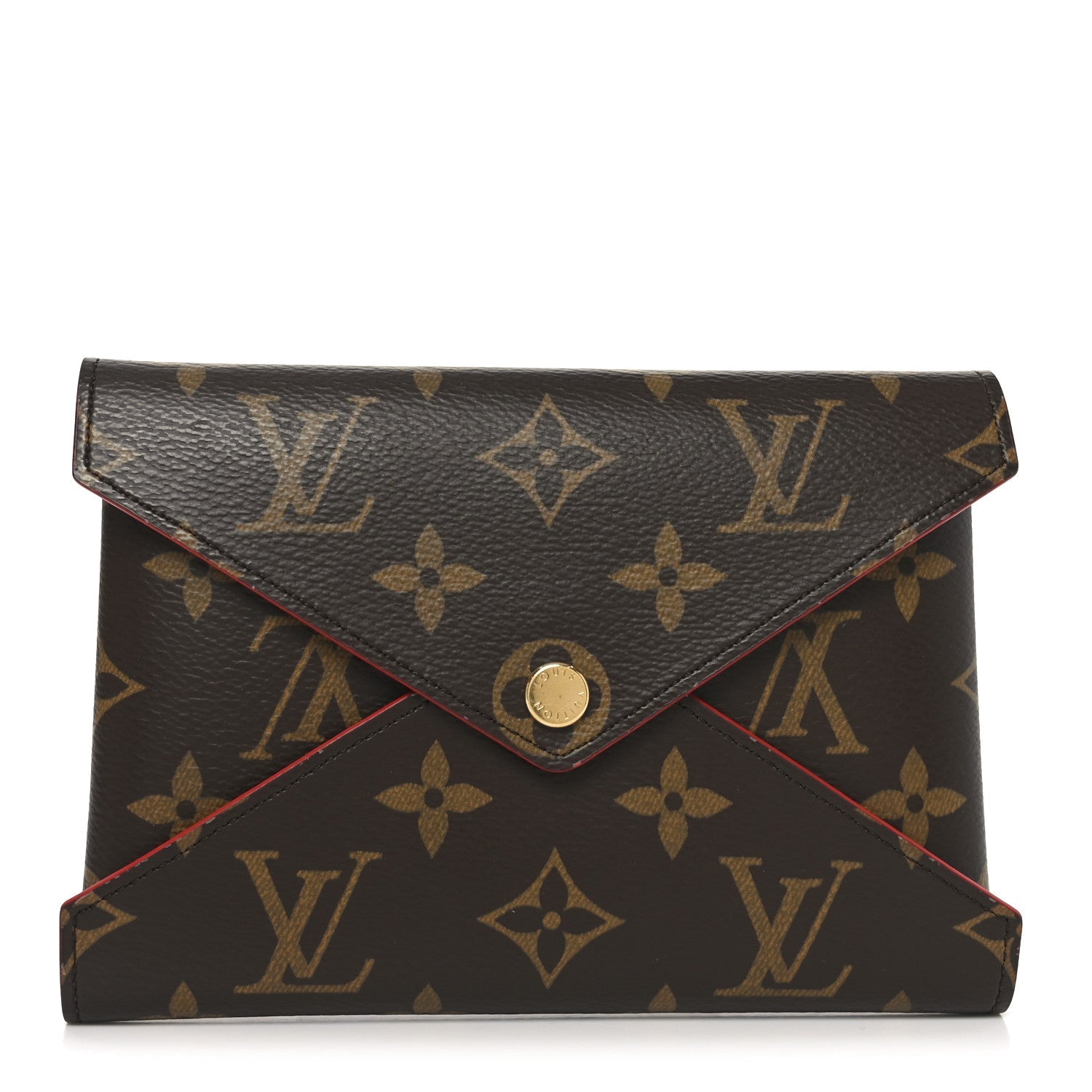 Louis Vuitton Monogram Medium Kirigami Pochette Insert Coquelicot