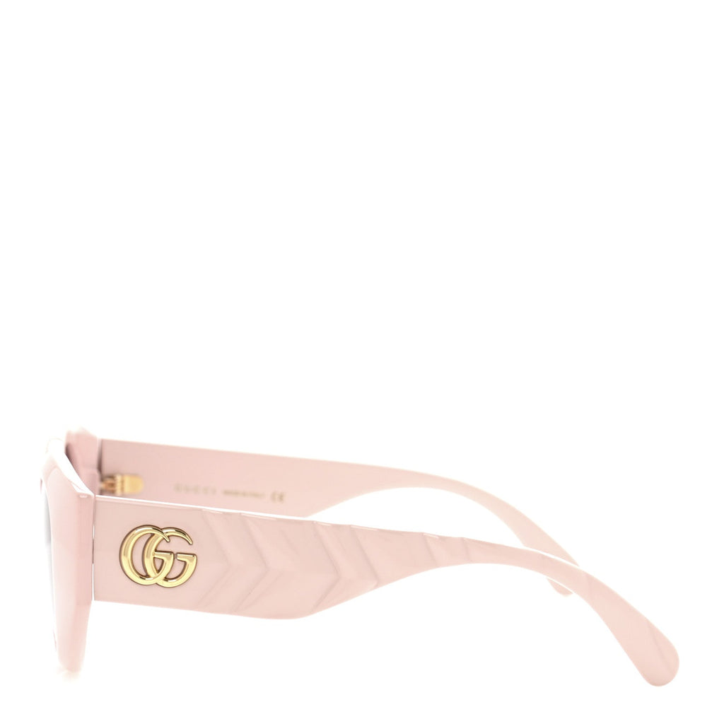 Gucci Acetate GG Cat Eye Sunglasses GG0809S Pink