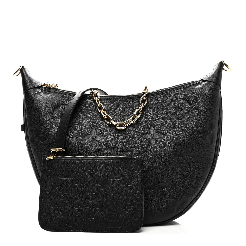 Louis Vuitton Empreinte Monogram Giant Loop Hobo Black