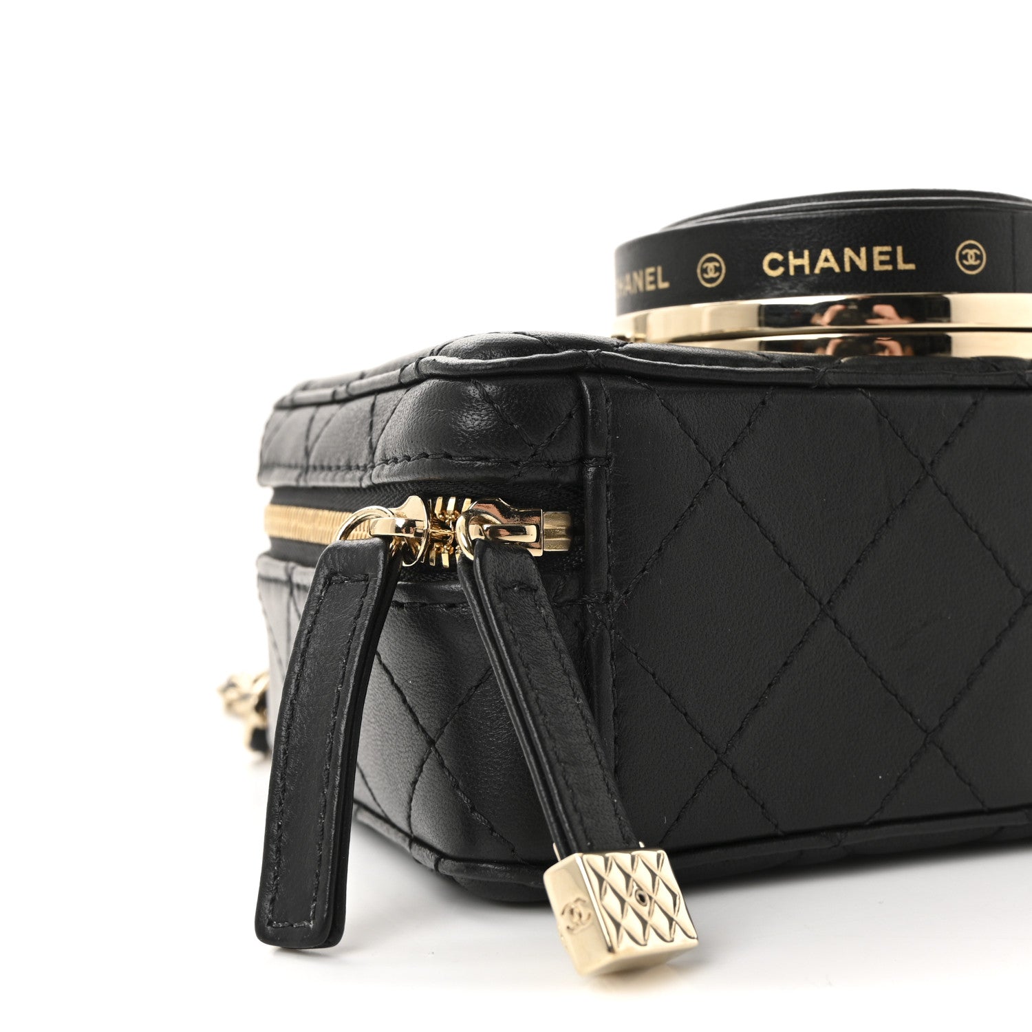 Chanel Lambskin Quilted Coco Click Bag Black