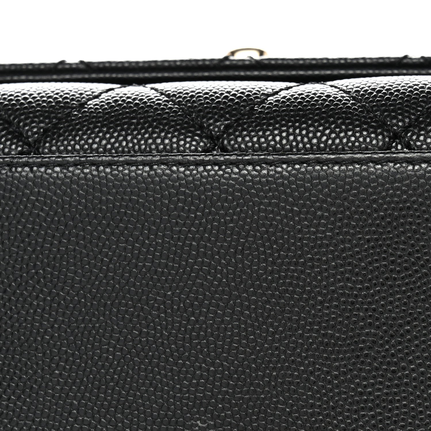 Chanel Caviar Quilted Extra Mini Coco Handle Flap Black