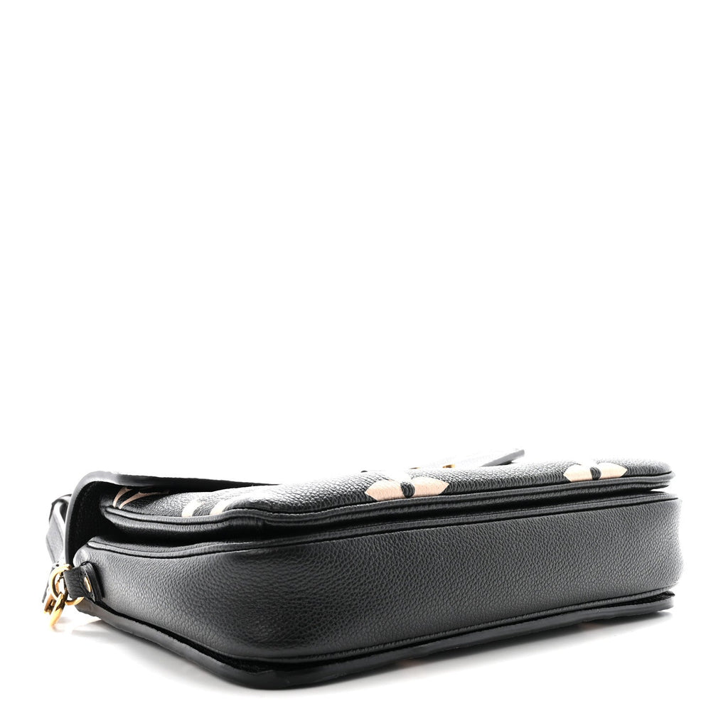Louis Vuitton Empreinte Monogram Giant Pochette Metis Black Beige