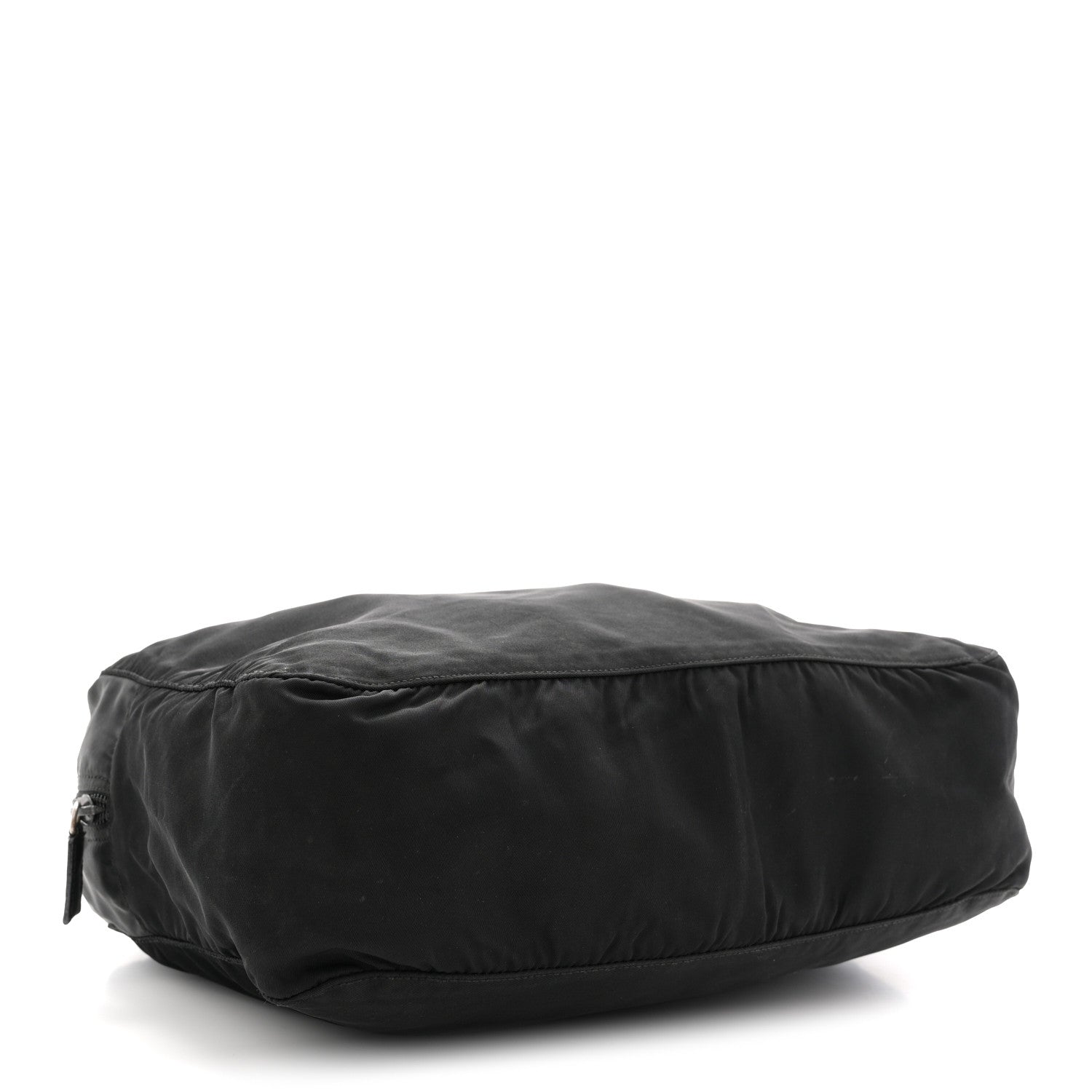 Prada Tessuto Nylon Shoulder Bag  Black