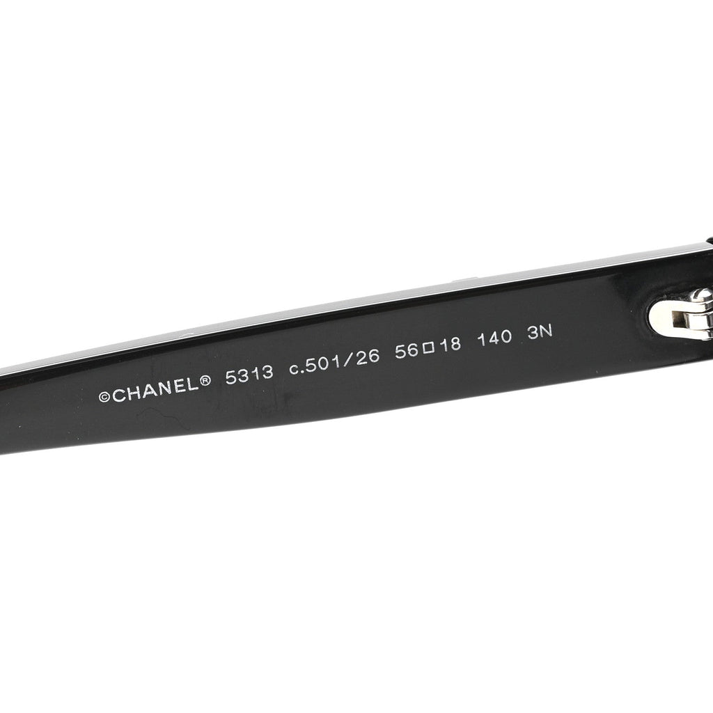 Acetate CC Butterfly Signature Sunglasses 5313 Black