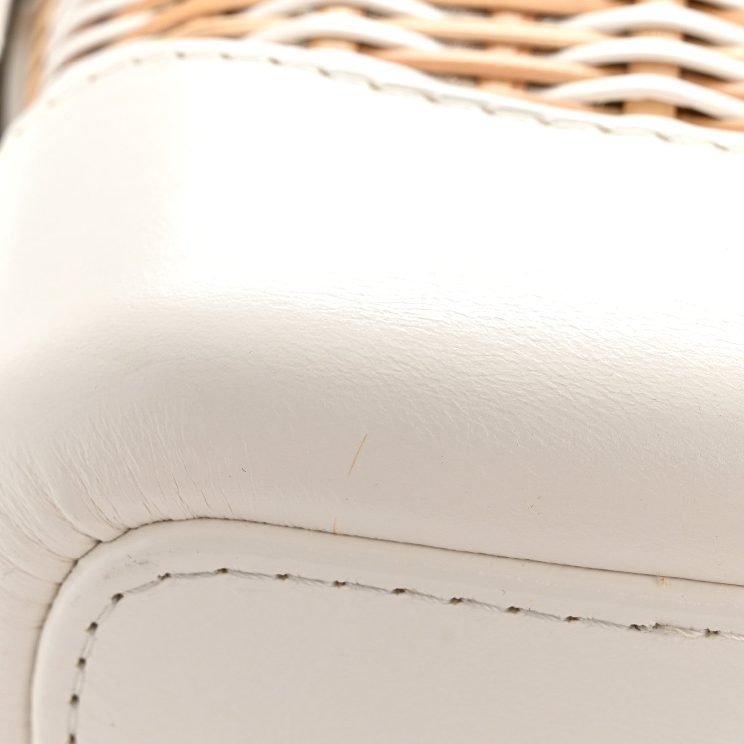 Chanel Rattan Calfskin Small Gabrielle Hobo Beige Ivory