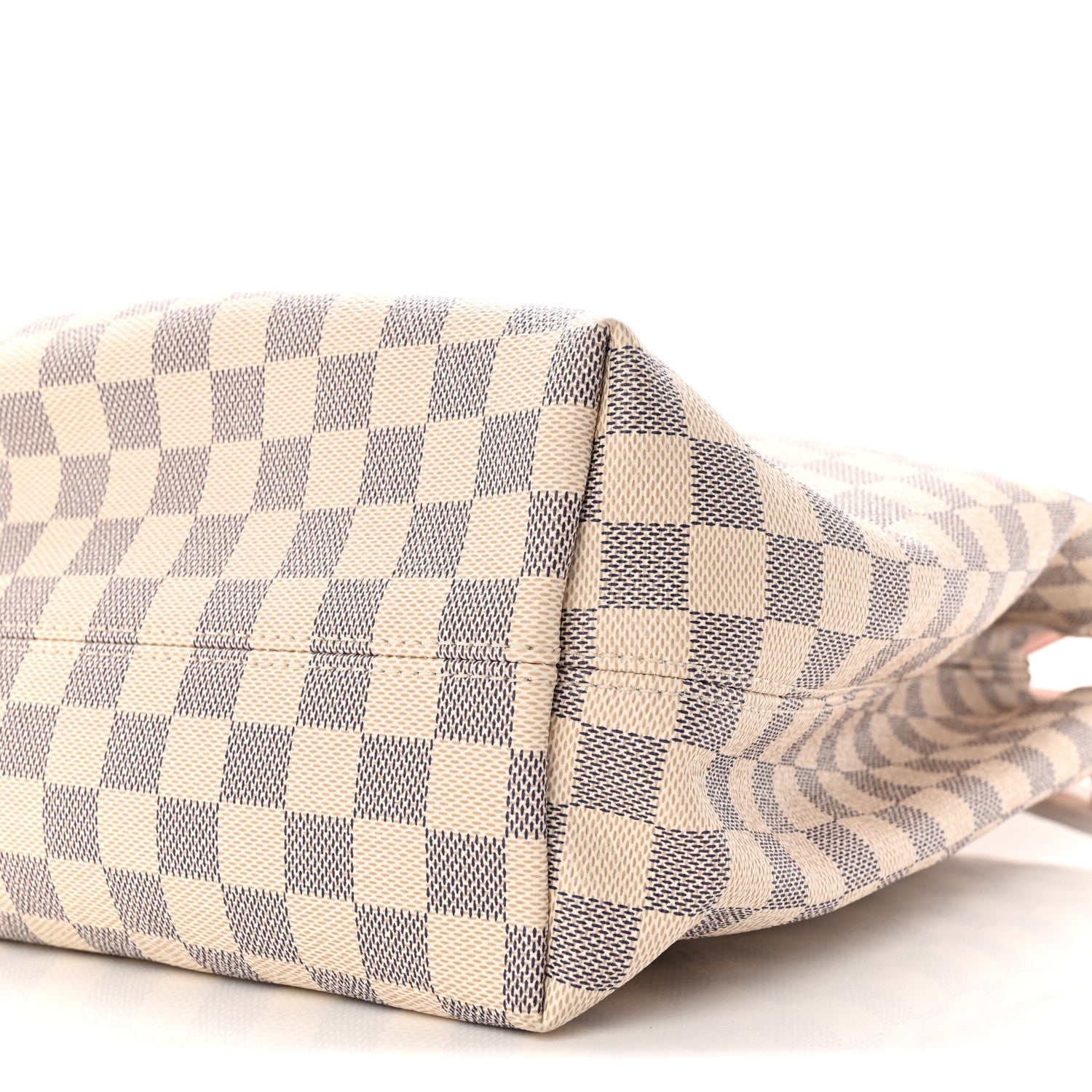 Louis Vuitton Damier Azur Graceful MM Rose Ballerine