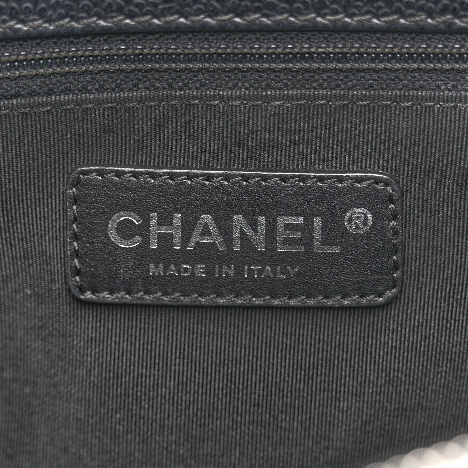 Chanel Caviar Quilted Grand Shopping Tote GST Black