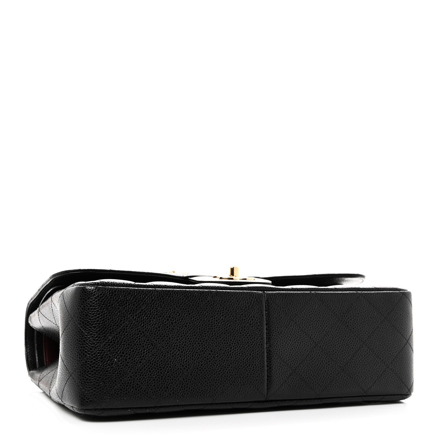 Chanel Caviar Quilted Jumbo Double Flap Black
