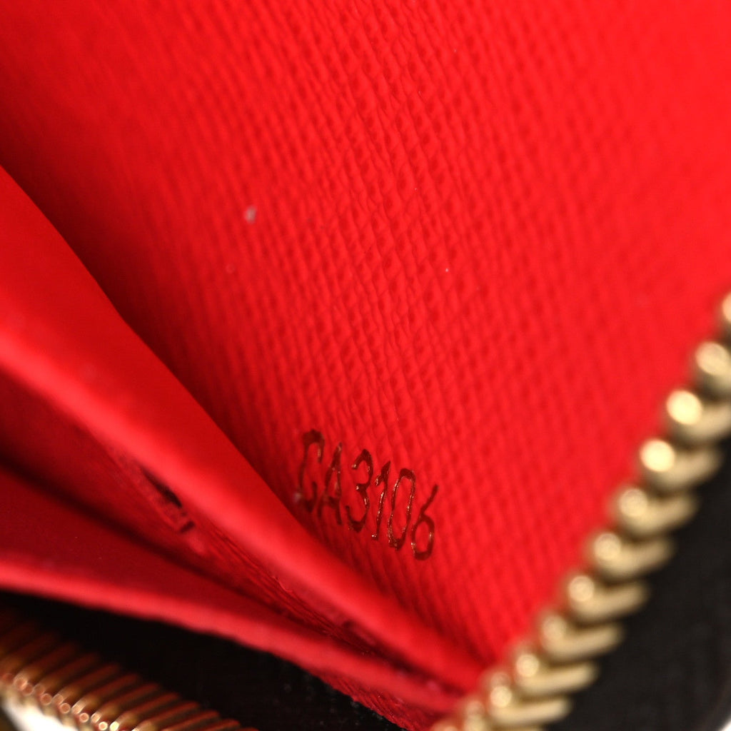 Louis Vuitton Monogram 2016 Christmas Animation Zippy Wallet Rouge