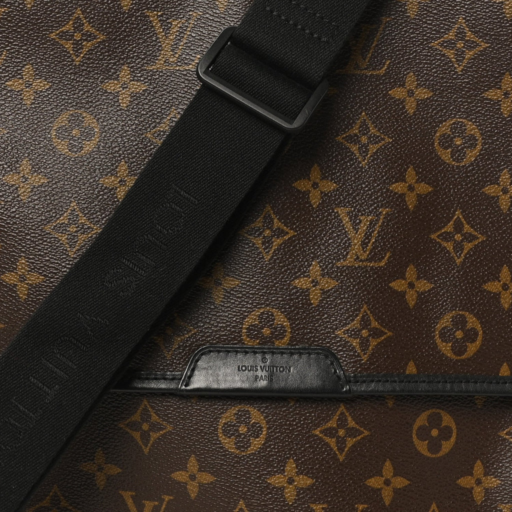 Louis Vuitton Monogram Macassar Bass MM