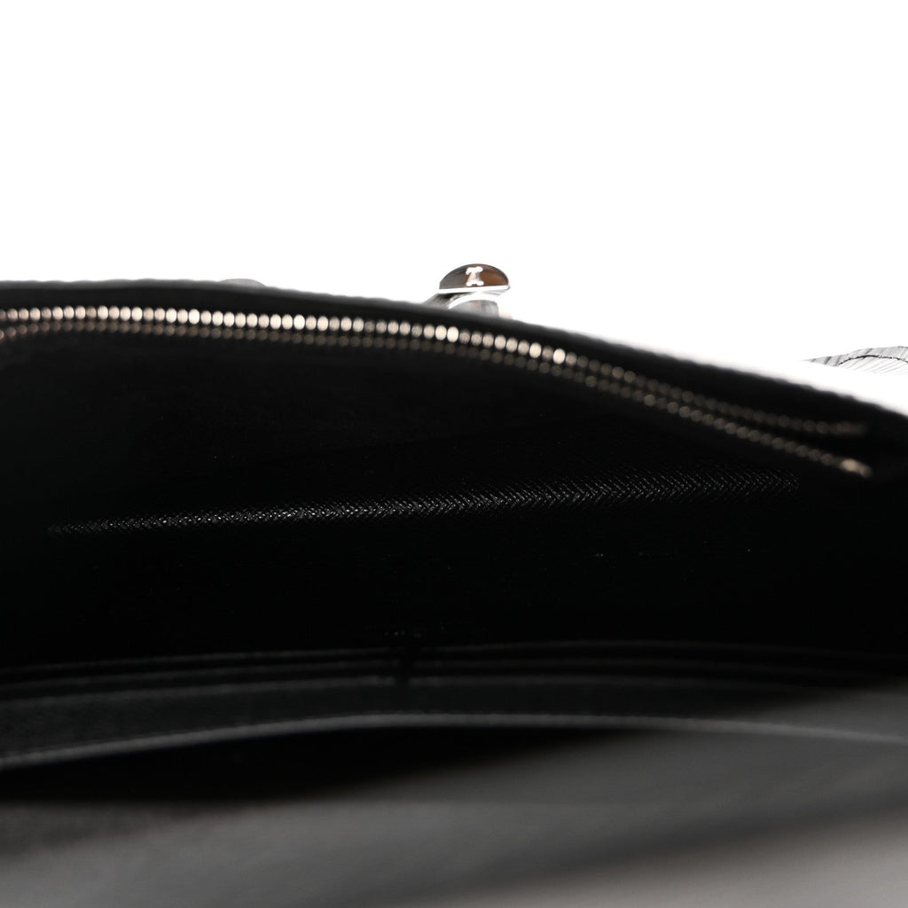 Louis Vuitton Epi Twist Belt Chain Wallet Black