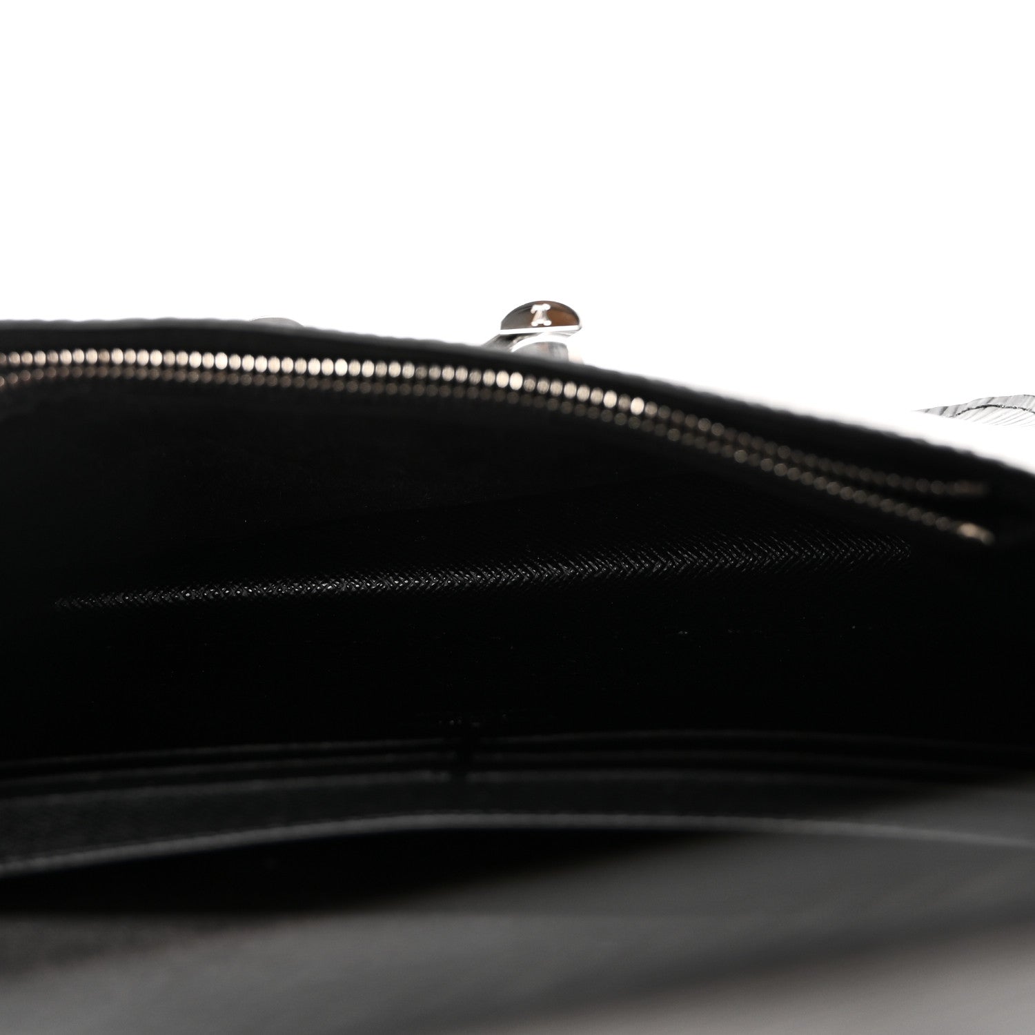 Louis Vuitton Epi Twist Belt Chain Wallet Black