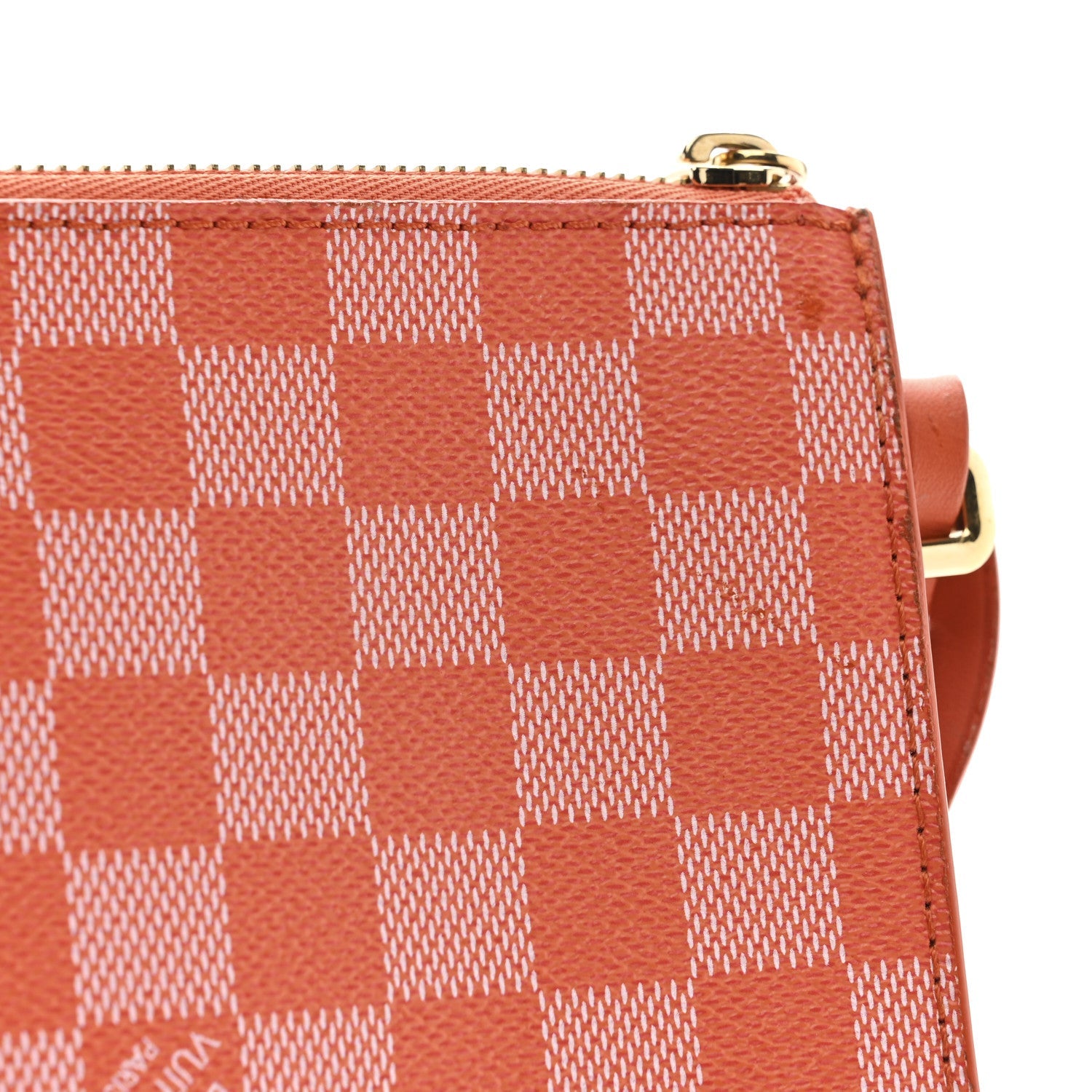 Louis Vuitton Damier Couleurs Kit Clutch Piment