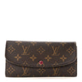 Louis Vuitton Monogram Emilie Wallet Fuchsia