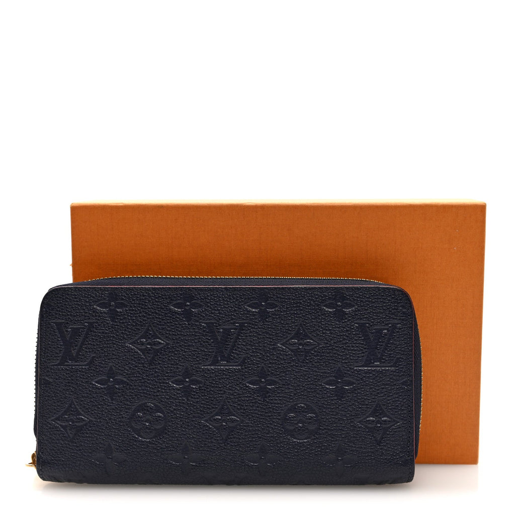 Louis Vuitton Empreinte Zippy Wallet Marine Rouge