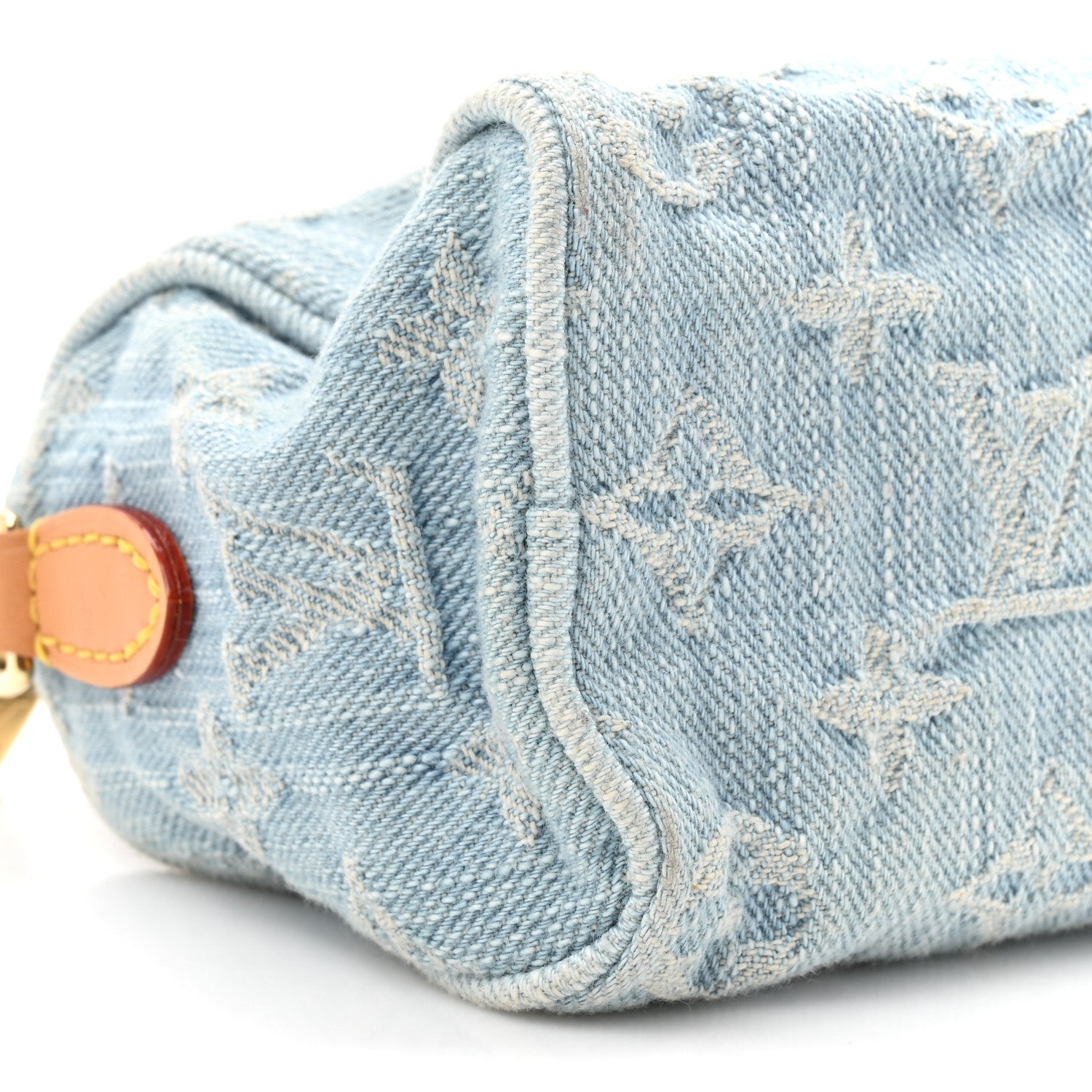 Louis Vuitton Monogram Denim Nano Speedy Sky Blue