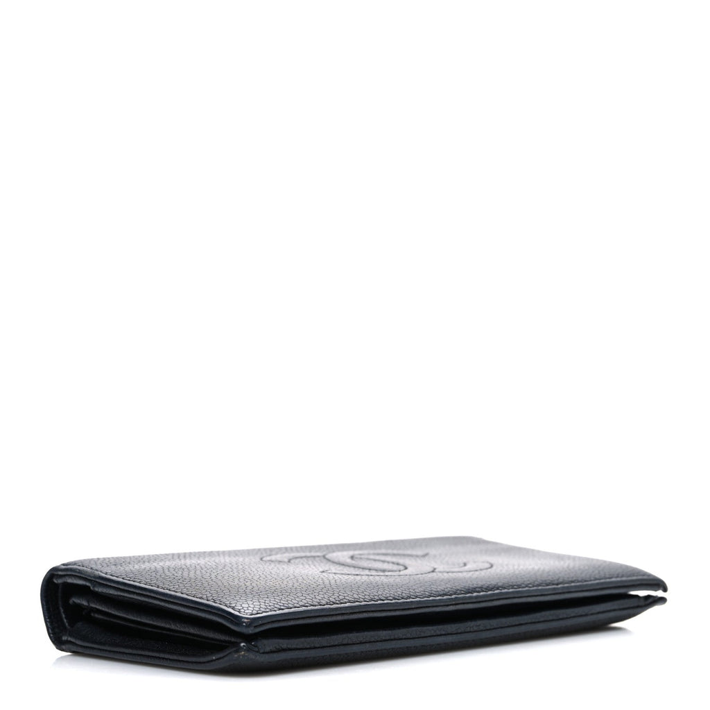 Caviar Timeless CC Yen Wallet Black