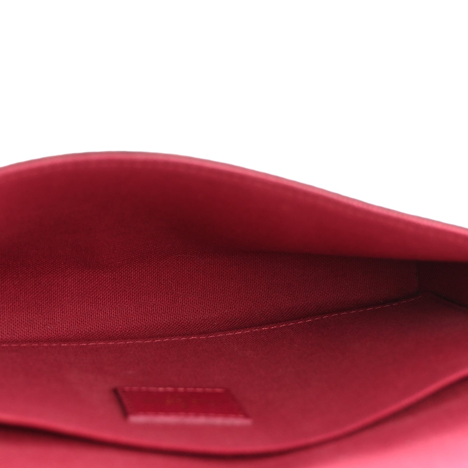 Louis Vuitton Monogram Pochette Felicie Chain Wallet Fuchsia