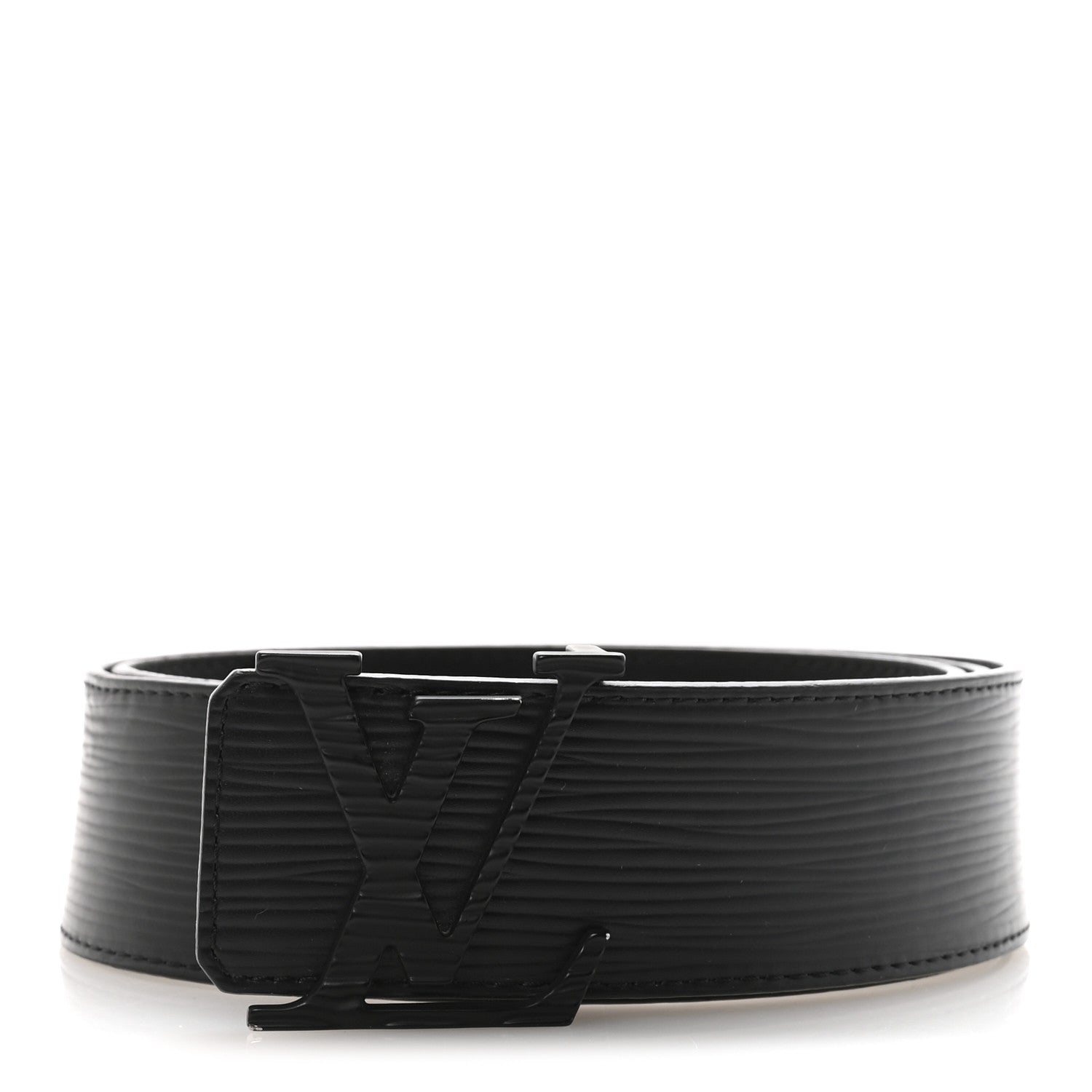 Louis Vuitton Epi LV Initiales Belt 90 36 Black