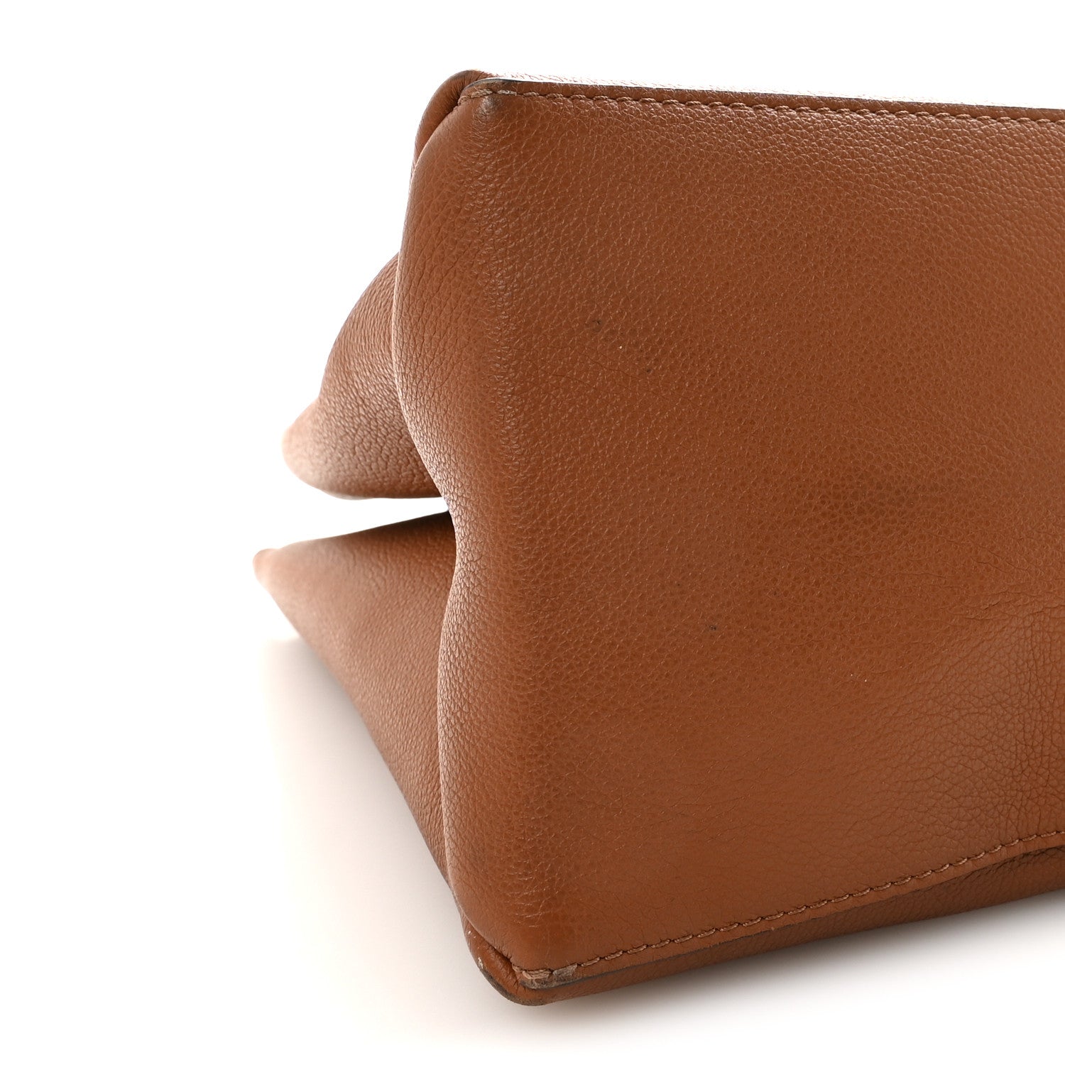 Louis Vuitton Grained Calfskin Lockme Shopper Chataigne