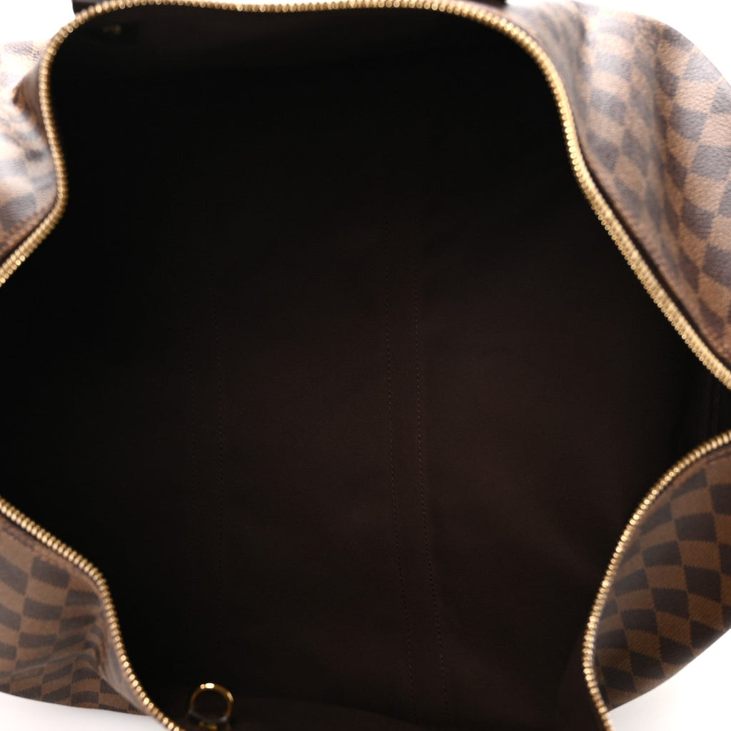 Louis Vuitton Damier Ebene Keepall Bandouliere 55