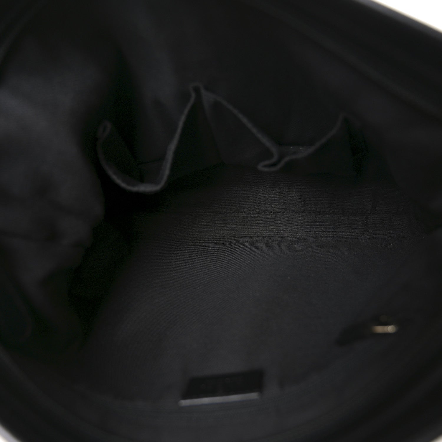 Gucci GG Monogram Web Flat Messenger Bag Black