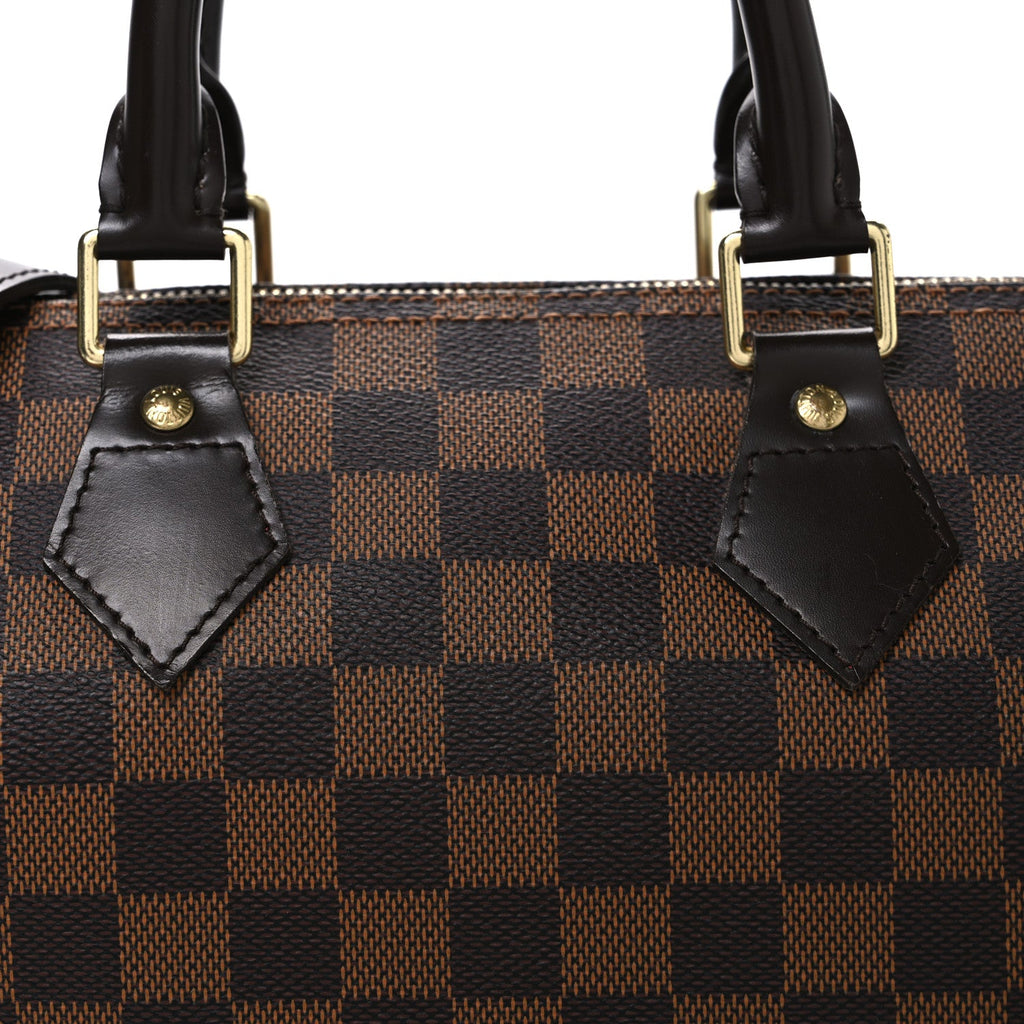 Louis Vuitton Damier Ebene Speedy Bandouliere 25
