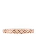 Gucci 18K Rose Gold Diamantissima Band Ring 50 5.25