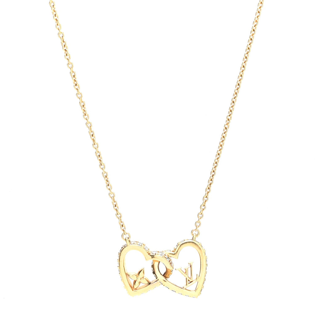 Louis Vuitton My LV Love Heart Necklace