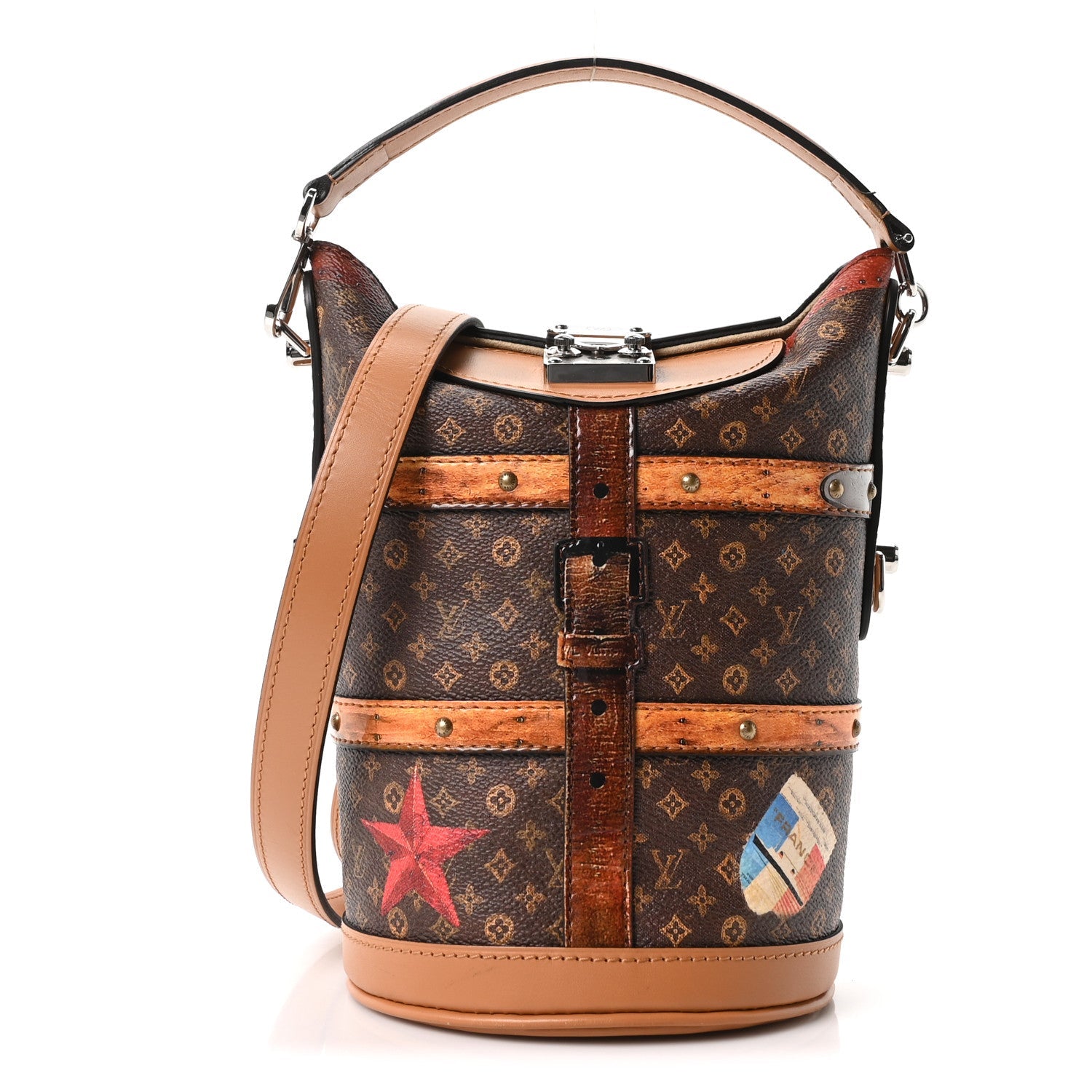 Louis Vuitton Transformed Monogram Time Trunk Duffle Bag