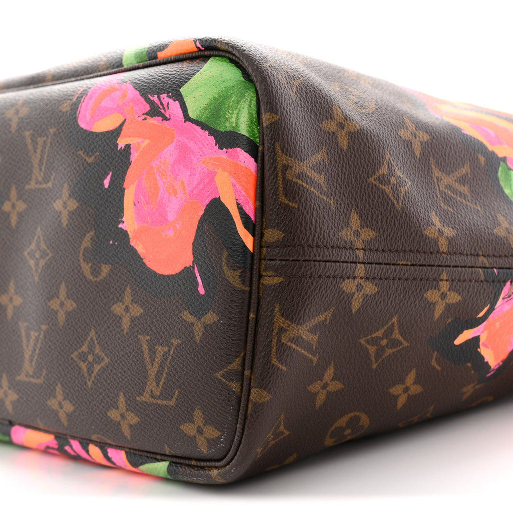 Louis Vuitton Monogram Roses Neverfull MM