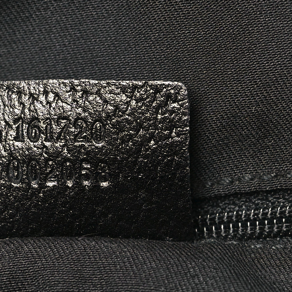 Gucci Monogram Small Princy Satchel Black