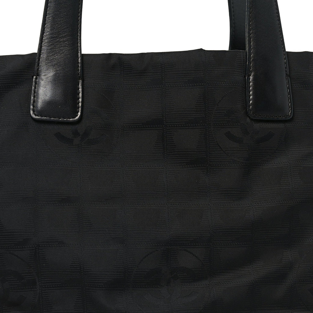 Chanel Nylon Large Travel Tote Black