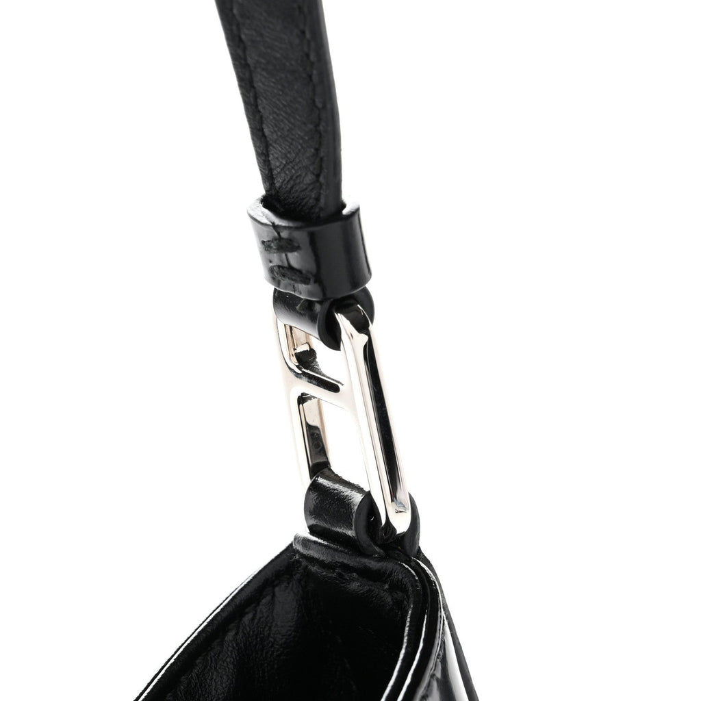 Prada Spazzolato Cleo Shoulder Bag Black
